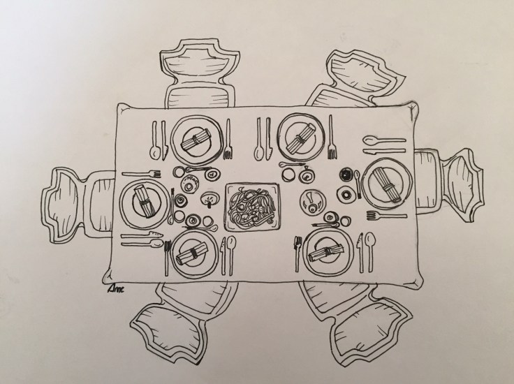 tavola con il sindaco
