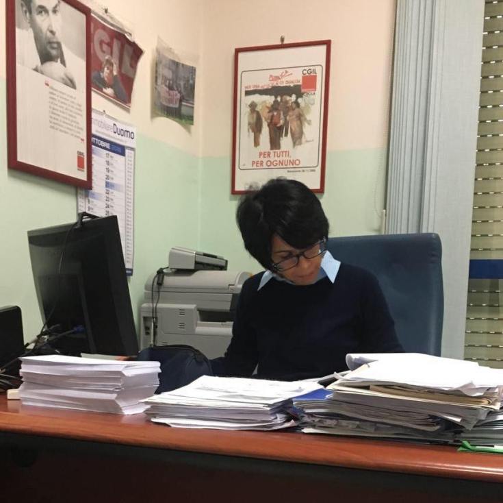 rosita al lavoro