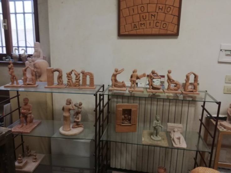 carlo scultura scritta