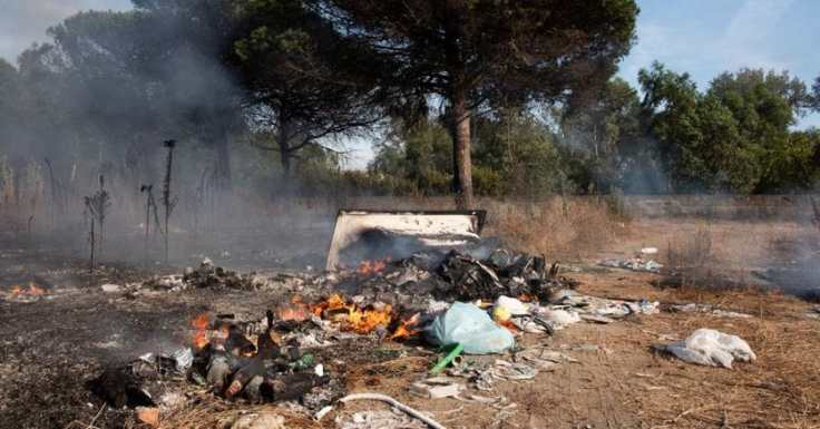 mario terra dei fuochi roghi