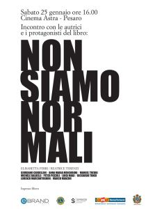 non siamo normali presentazione