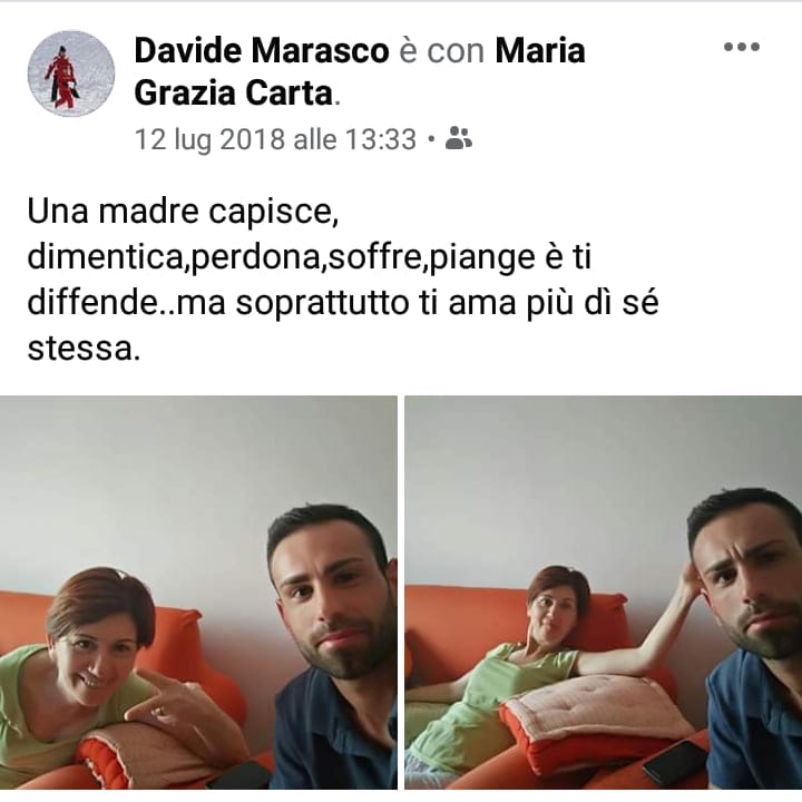 maria grazia e davide copertina